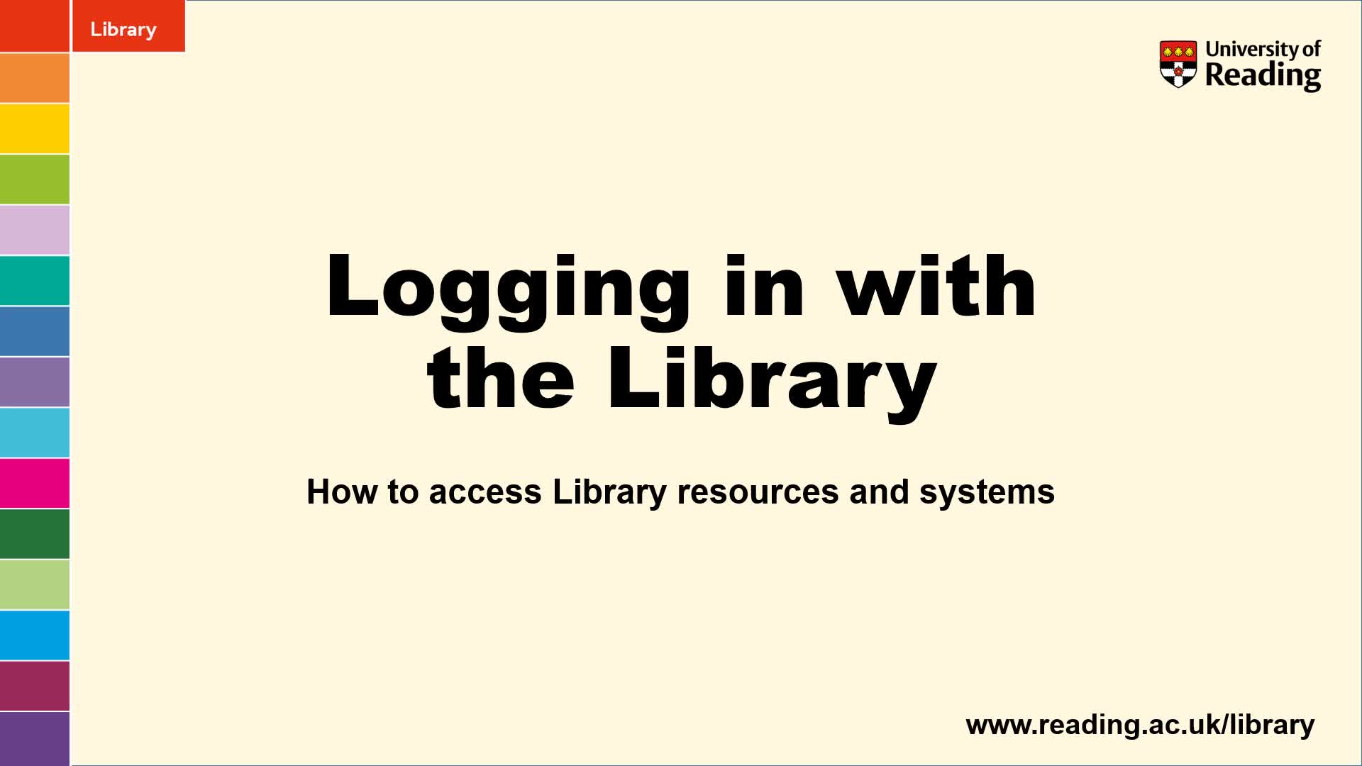 Logging in with the Library 2022 | Lumina Media Player